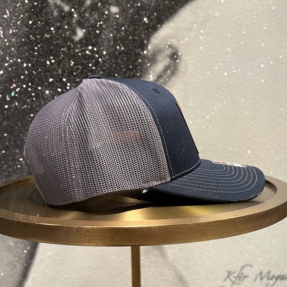 SnapBack Mesh Hat Navy Grey - Picture 5 of 8